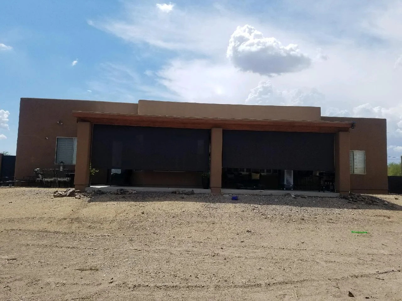 Before pool remodel — original pool prior to DCM Pools renovation, Arizona