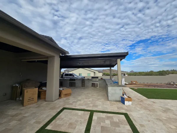 Architectural outdoor detail — DCM Pools and Construction, Arizona