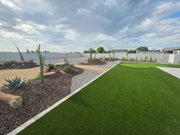 Pergola and outdoor kitchen — DCM Pools and Construction, Arizona