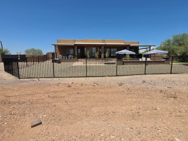 Backyard landscaping — DCM Pools, Arizona