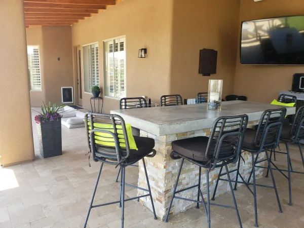 Backyard patio — DCM Pools and Construction, Arizona