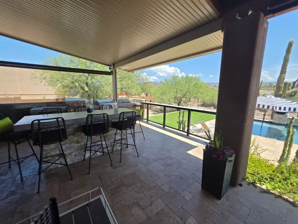 Architectural outdoor detail — DCM Pools and Construction, Arizona