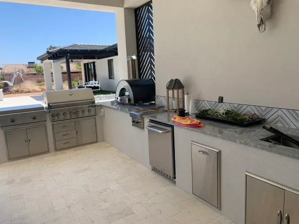 Backyard patio — DCM Pools and Construction, Arizona