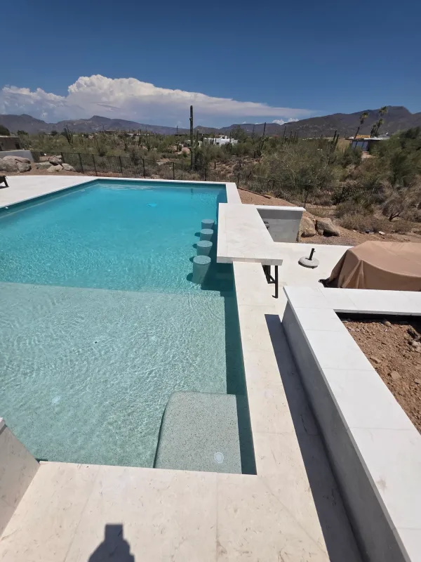 Custom pool — DCM Pools and Construction, Arizona