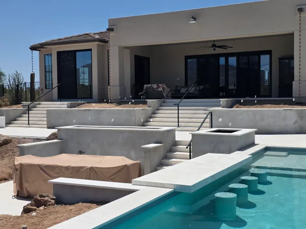 Custom pool — DCM Pools, Cave Creek Arizona