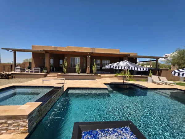 Custom pool build — DCM Pools and Construction, North Valley