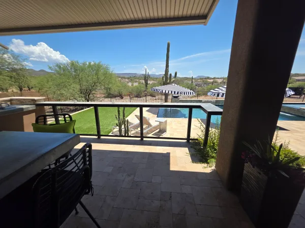 Custom pool with paver deck — DCM Pools Arizona