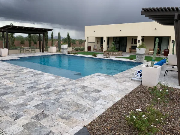 Custom pool build — DCM Pools and Construction, North Valley