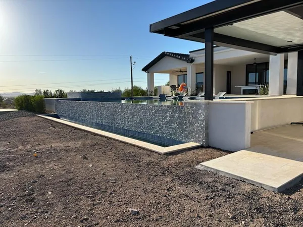 Pool — Arizona desert backyard by DCM Pools