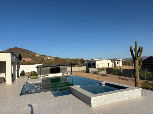 Custom pool — DCM Pools, New River Arizona